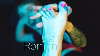 Talking dirty and sucking my toes