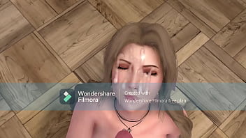 Aerith gets rocked by huge cock in class and enjoys it