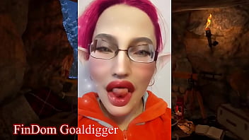 Let's jump on my lips and tongue