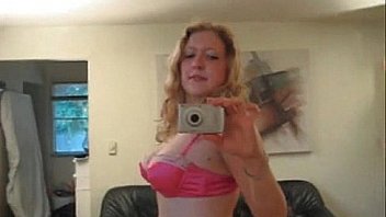 Busty girl next door andy lynn takes picture of herself in t