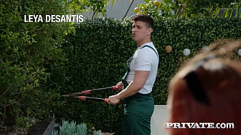 Leya desantis tests out her gardener