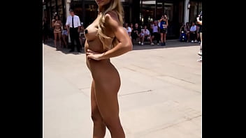 My perfect body on streets people shocked