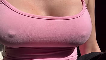Artemisia love showing her juicy boobs outdoor for you