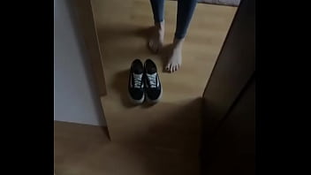 Hello ↔️#pedsocks #blacknylon #whitesocks #socksfetish #teen #feetfetish