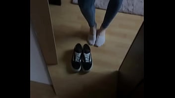 Hello ↔️#pedsocks #blacknylon #whitesocks #socksfetish #teen #feetfetish