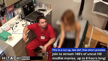 Pothead gets mandatory hitachi orgasms from doctor tampa maria santos