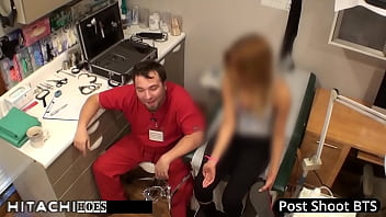 Pothead gets mandatory hitachi orgasms from doctor tampa maria santos