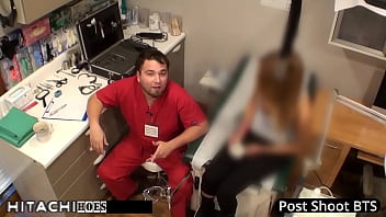 Pothead gets mandatory hitachi orgasms from doctor tampa maria santos