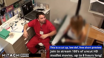 Pothead gets mandatory hitachi orgasms from doctor tampa maria santos