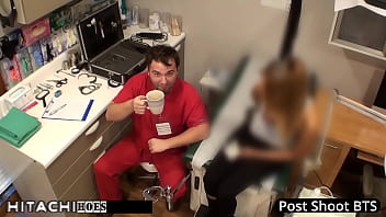 Pothead gets mandatory hitachi orgasms from doctor tampa maria santos