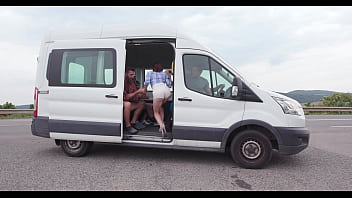 Hitch hiking indy lix 5on1 bwc atm balls deep dp rough sex gapes cum in mouth swallow ah160