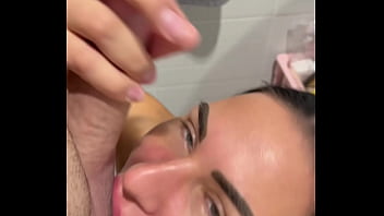 Slutty morning routine — blowjob doggy & facial