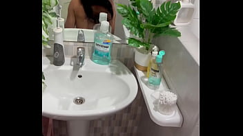 Slutty morning routine — blowjob doggy & facial