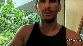 Horny big tit blonde milf nails a stud