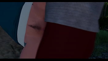 Teen lost in woods fucked