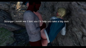 Teen lost in woods fucked