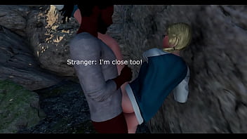 Teen lost in woods fucked