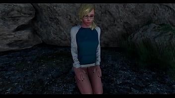 Teen lost in woods fucked