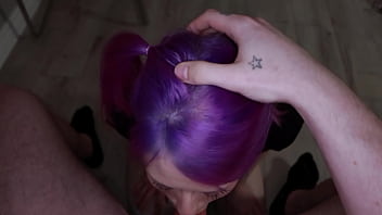 Thirsty little slut showered in piss