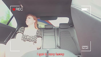 She called a taxi and squirted in it