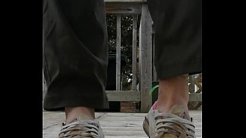 Cummy dirty trashed sneakers