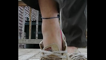 Cummy dirty trashed sneakers