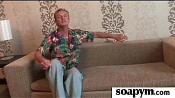 Soapy massage end with a big cumshot 18