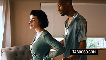 Black boss fucks his employer's wife during dinner Black boss fucks his employer's wife during dinner