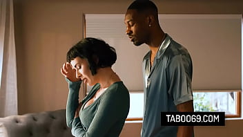 Black boss fucks his employer's wife during dinner Black boss fucks his employer's wife during dinner