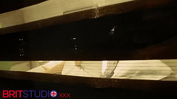 You watch your neighbour masturbating