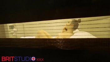 You watch your neighbour masturbating