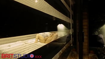 You watch your neighbour masturbating