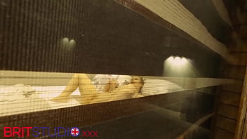 You watch your neighbour masturbating