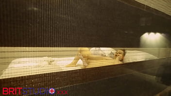 You watch your neighbour masturbating