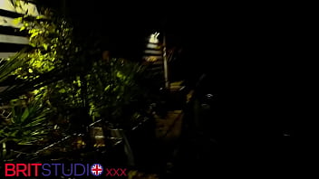 You watch your neighbour masturbating