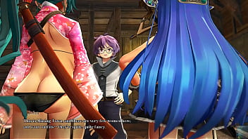 3dgirl in rpg world with huge tits and power hero