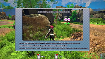 3dgirl in rpg world with huge tits and power hero