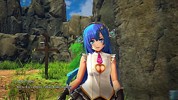 3dgirl in rpg world with huge tits and power hero