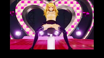 Huge boobs orgasm 3d