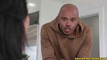 Desperate babe offers up her tight ass to massive cocked bil