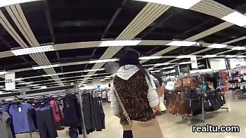 Striking czech sweetie was seduced in the hypermarket and drilled in pov