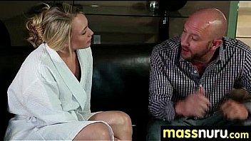 Slippery massage with happy end 21