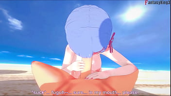 Rem fucking on the beach zero 4 full & pov on sheer & fantasyking3