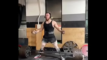 Menacing vegan cunt strokes black 800lb rod