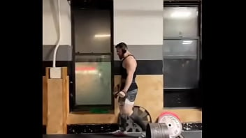 Menacing vegan cunt strokes black 800lb rod