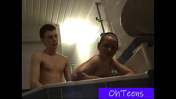 Flora and johny sauna homemade free video