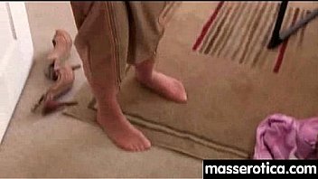 Gorgeous masseuse explores the body of a sexy lesbian beauty 10