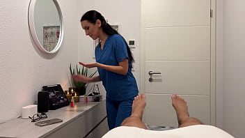 Massage with a happy ending sexual masseuse is having sex with a stranger