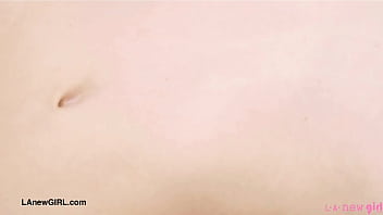 Alluring teen model naked close up