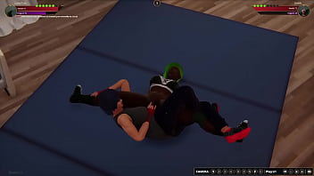 Lacey vs saniah nf3d lesbian sex battle combat
